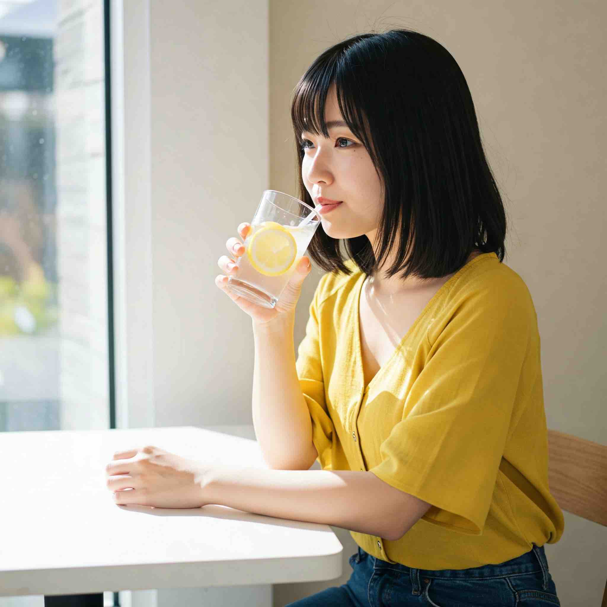 レモン水の美容効果とその科学的根拠