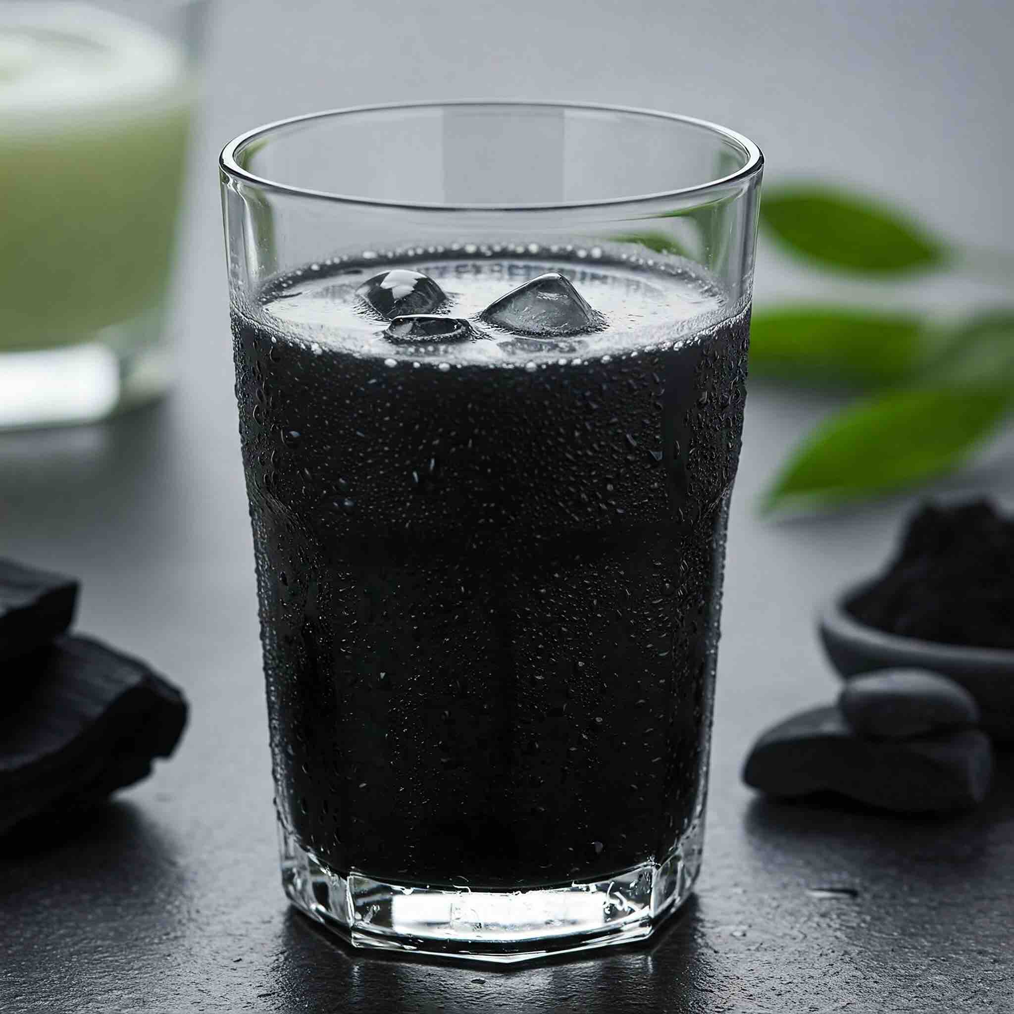 チャコールジュースの効果とは?疑問や注意点について